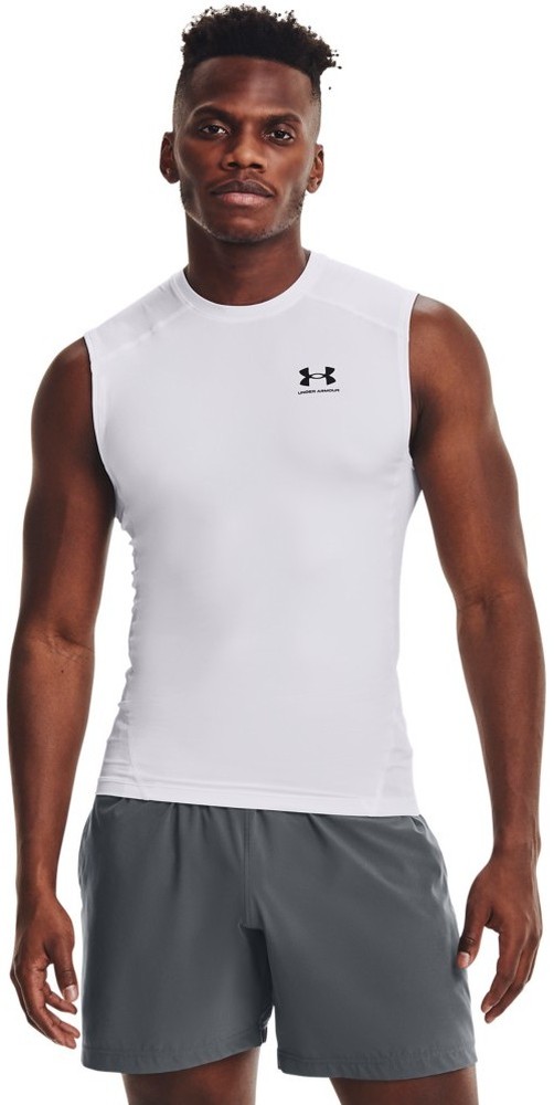 UnderArmourHeatGearArmourrmellosesShirtWhite-XS