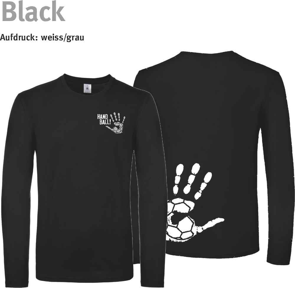 HandballCollectionLongsleeveTU05TBlack-4XL
