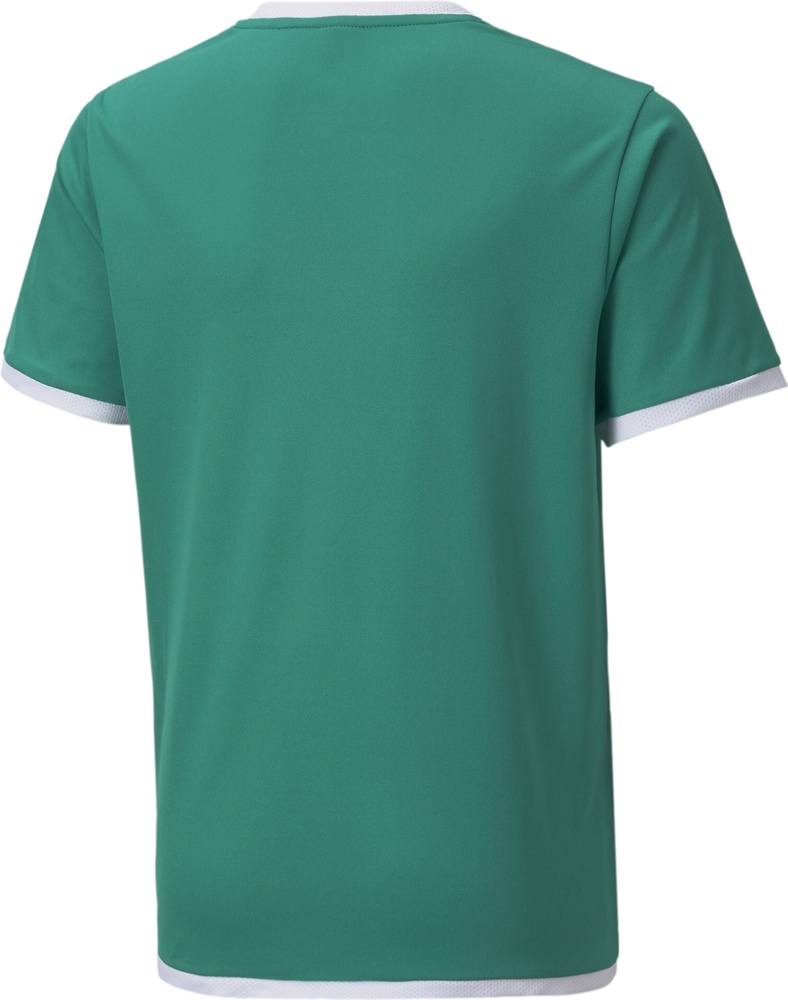 PumaKinderTeamLIGAJerseyJr704925PepperGreen-PumaWhite-176