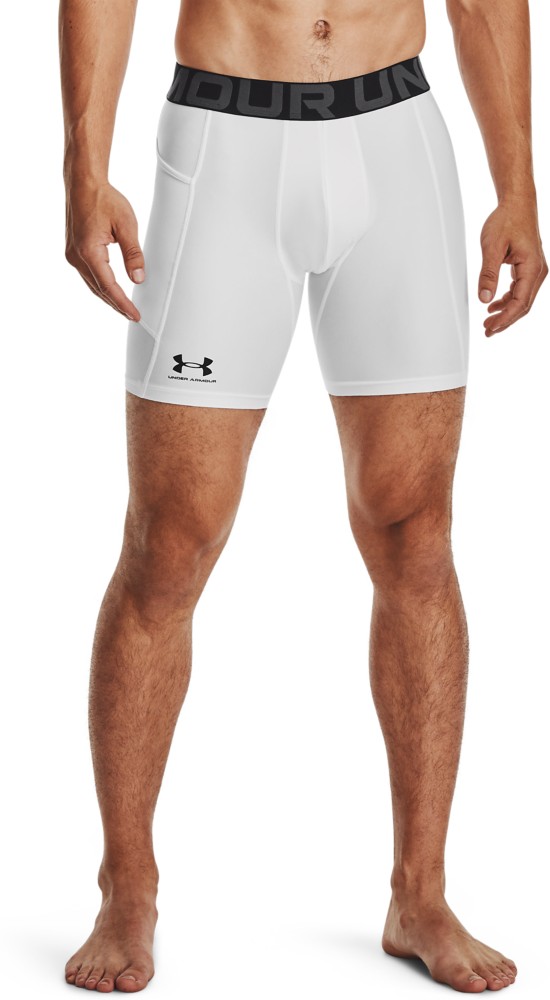 UnderArmourHeatGearArmourKompressions-ShortsWhite-XS