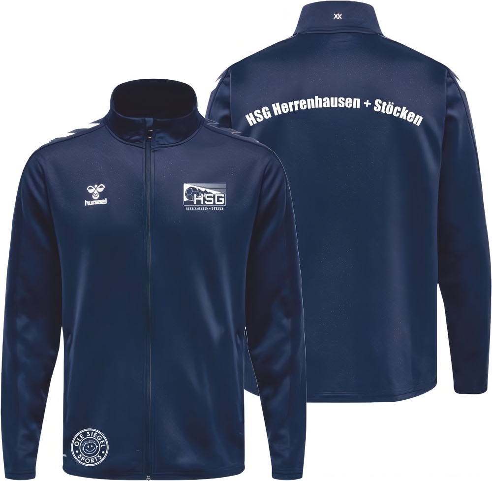 HSGHerrenhausenStckenKinderHummelhmlCore20PolyTrackZipJacketKids230860