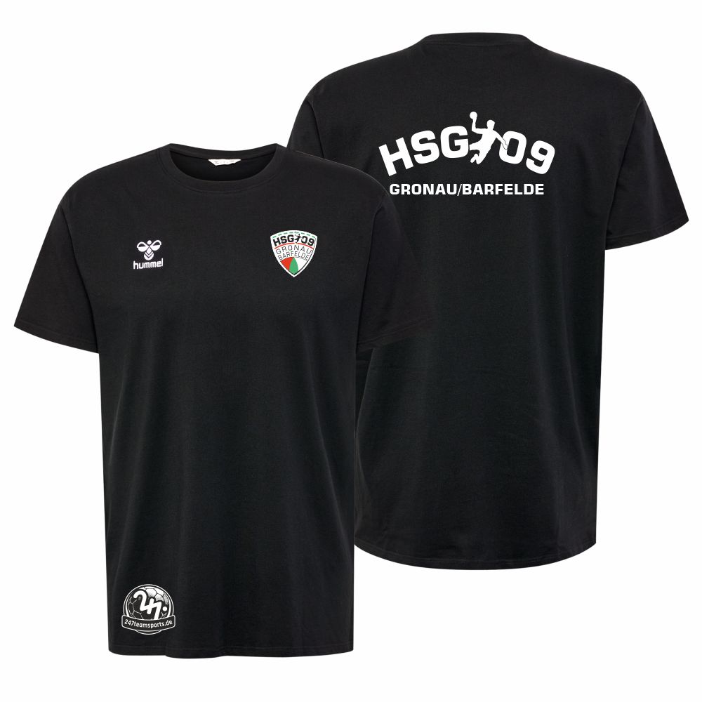 HSG09GronauBarfeldeDamenHummelhmlGO20CottonT-ShirtSS224830