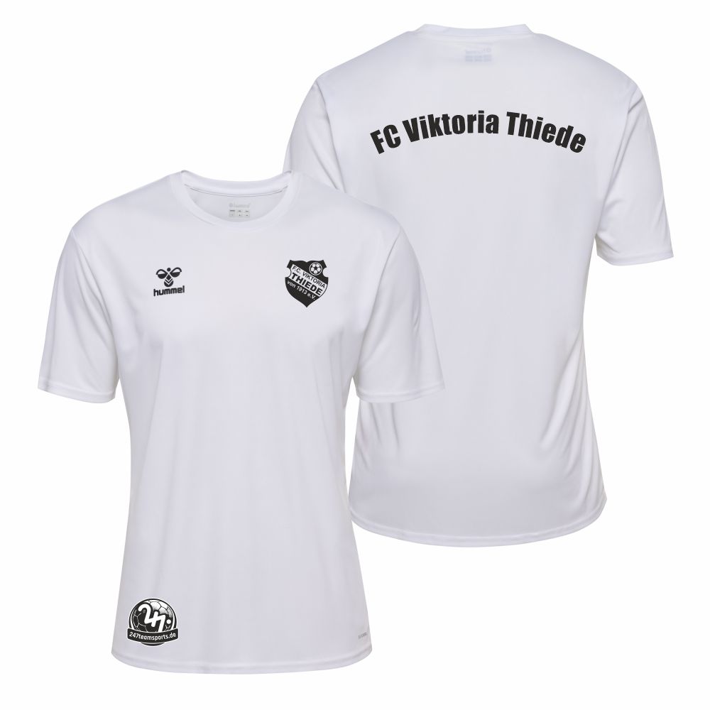 FCViktoriaThiedeHummelhmlESSENTIALPolyJerseySSWhite-S