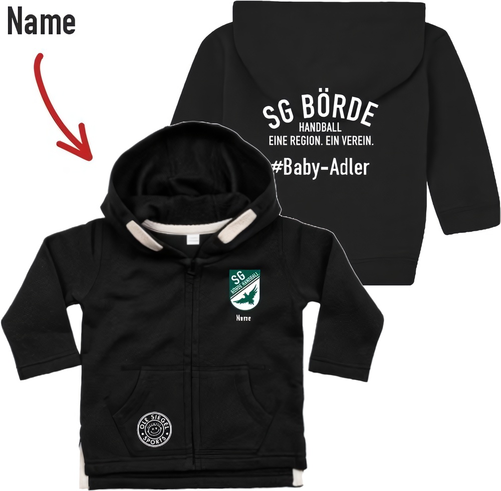 SGBrdeKinderBaby-AdlerBabyHoodiejackeBZ32