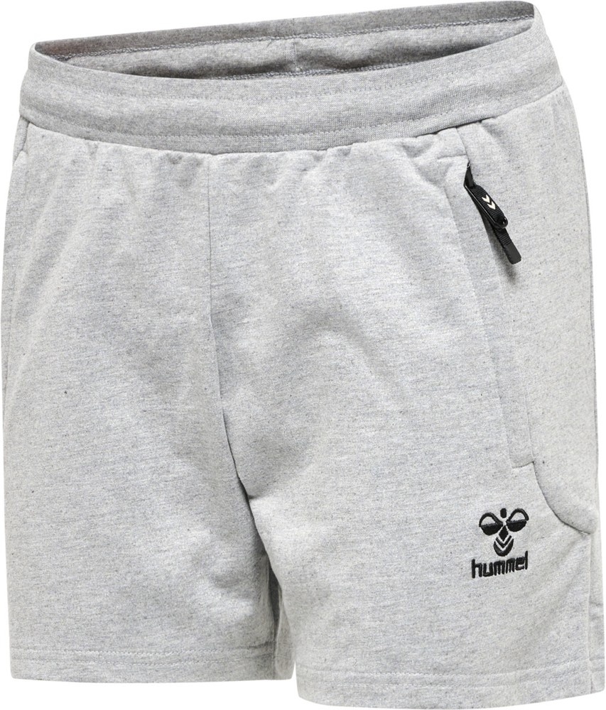 HummelDamenShortsHmlmoveGridCotShortsWomanGreyMelange-XXL