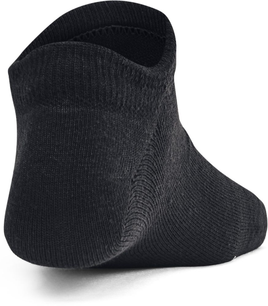 UnderArmourKinderSockenUaYthEssentialNoShow6PkBlack001-MUSMD