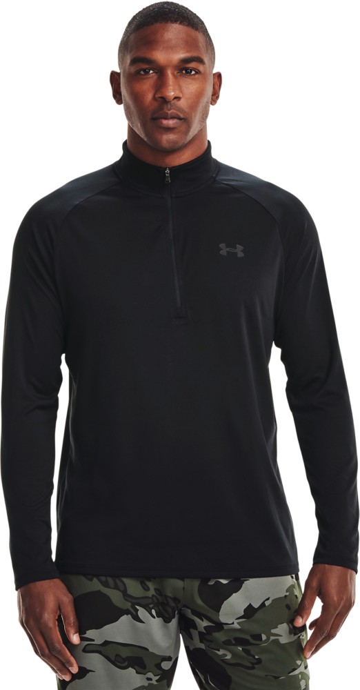UnderArmourLongsleeveUATechShirtmit-ZiplangrmligBlack-XS