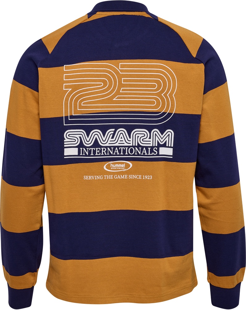 HummelLooseStripedPoloLongsleeve229833