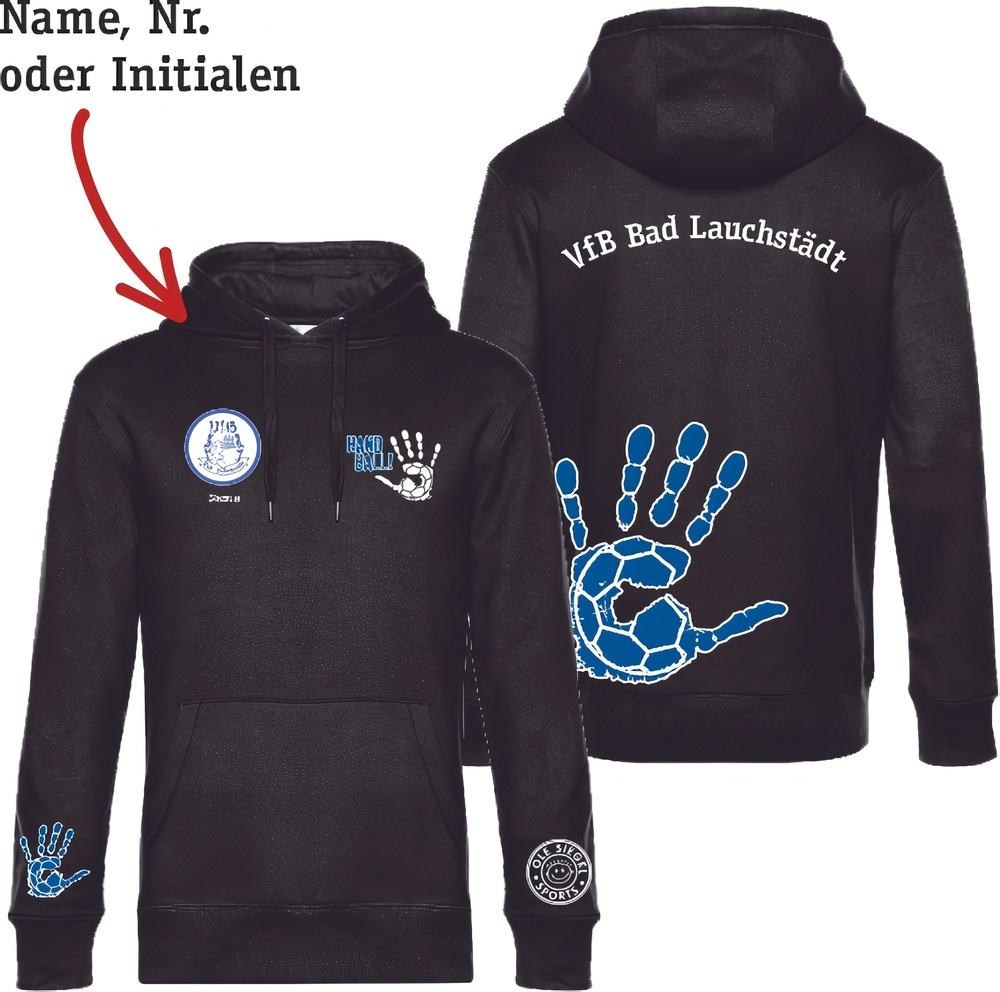 VfBBadLauchstdtBasicHoodieUnisex24442Black-XXL