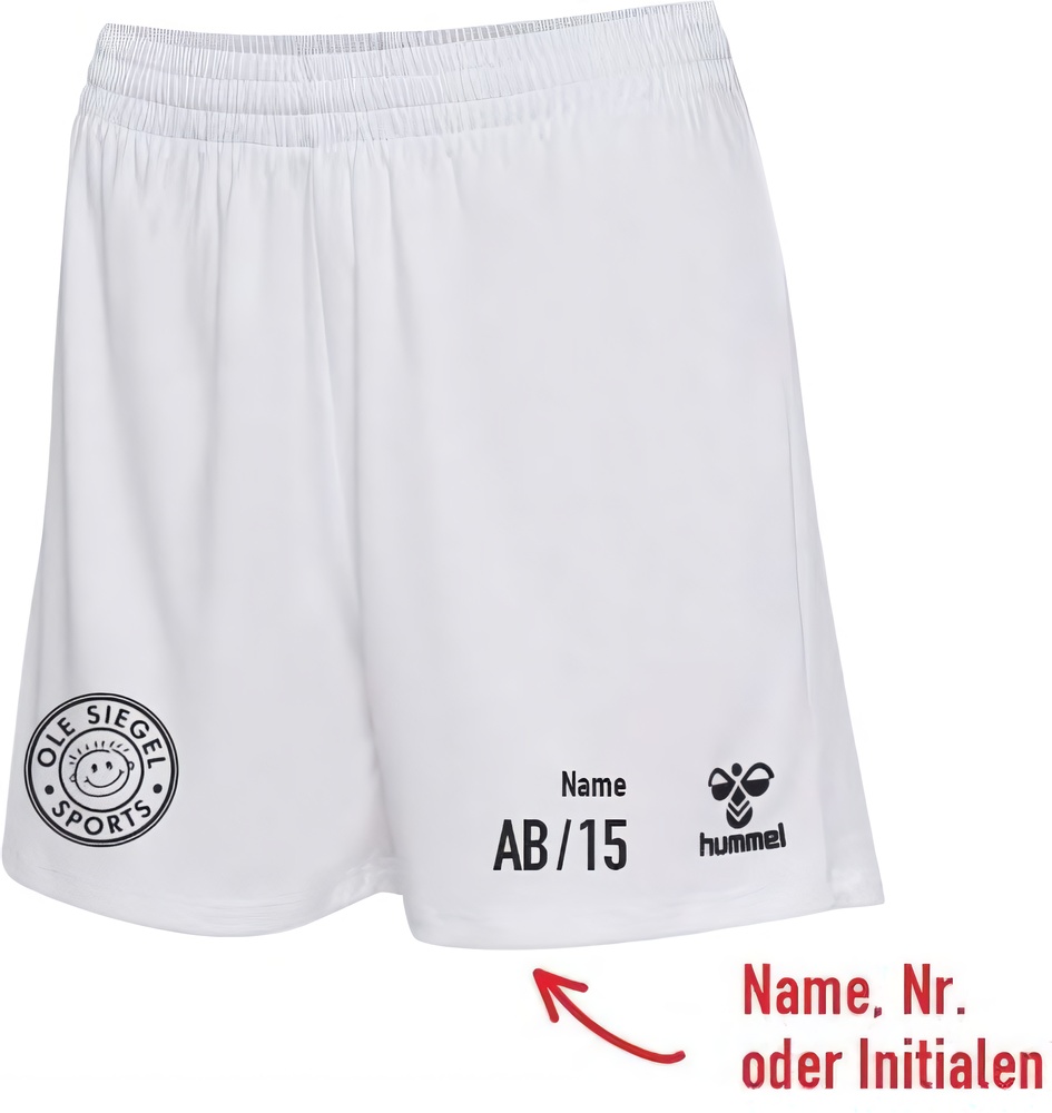 MTVGifhornHummelhmlESSENTIALPolyShortsUnisex224543White-XXL