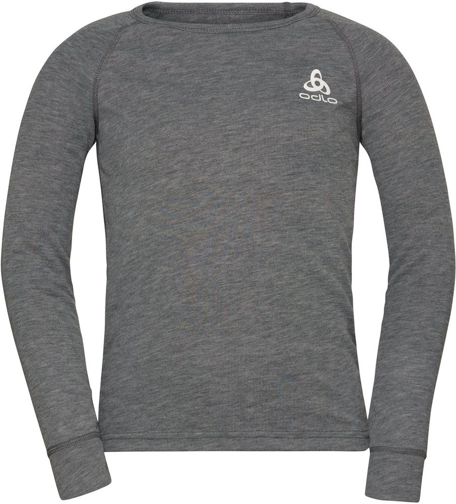 OdloKinderBlTopCrewNeckLong-SleeveActiveWarmEco159229OdloSteelGreyMelange-104