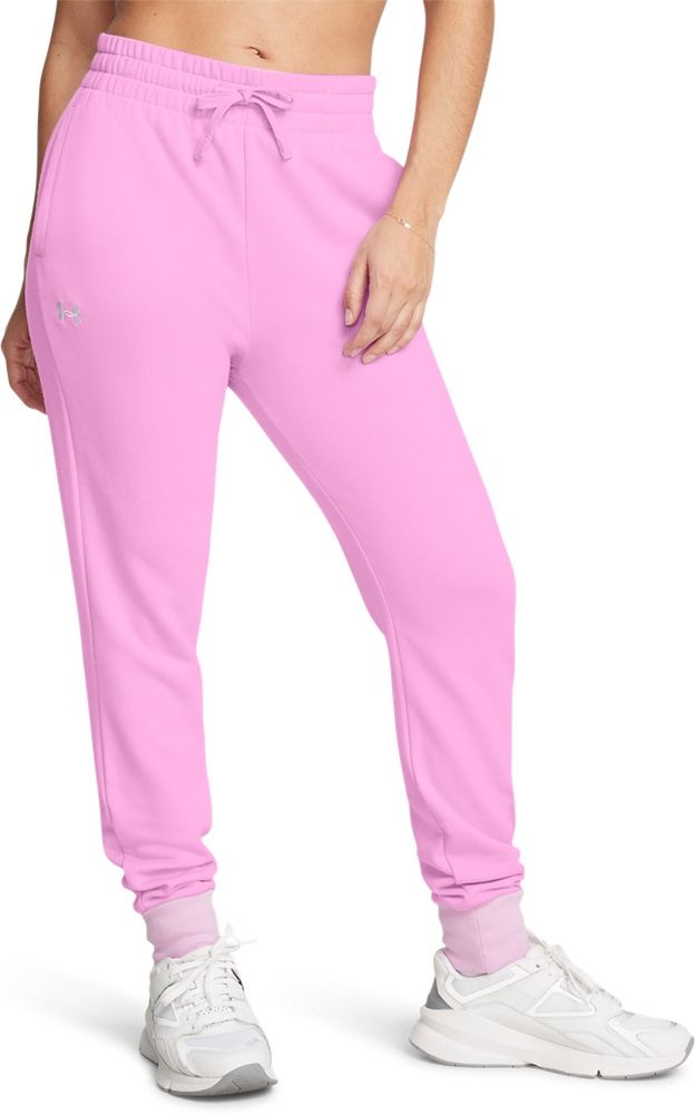 UnderArmourDamenJogginghoseUaRivalFleeceJoggerStellarPink638-3XL