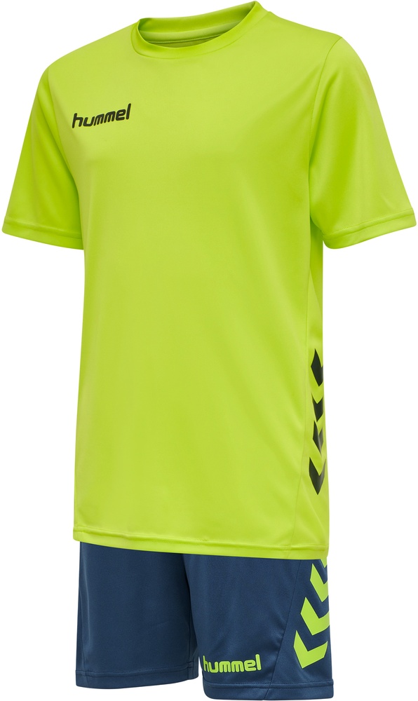 HummelKinderTrainigsanzugHmlpromoKidsDuoSet205873LimePunchDarkDenim-104