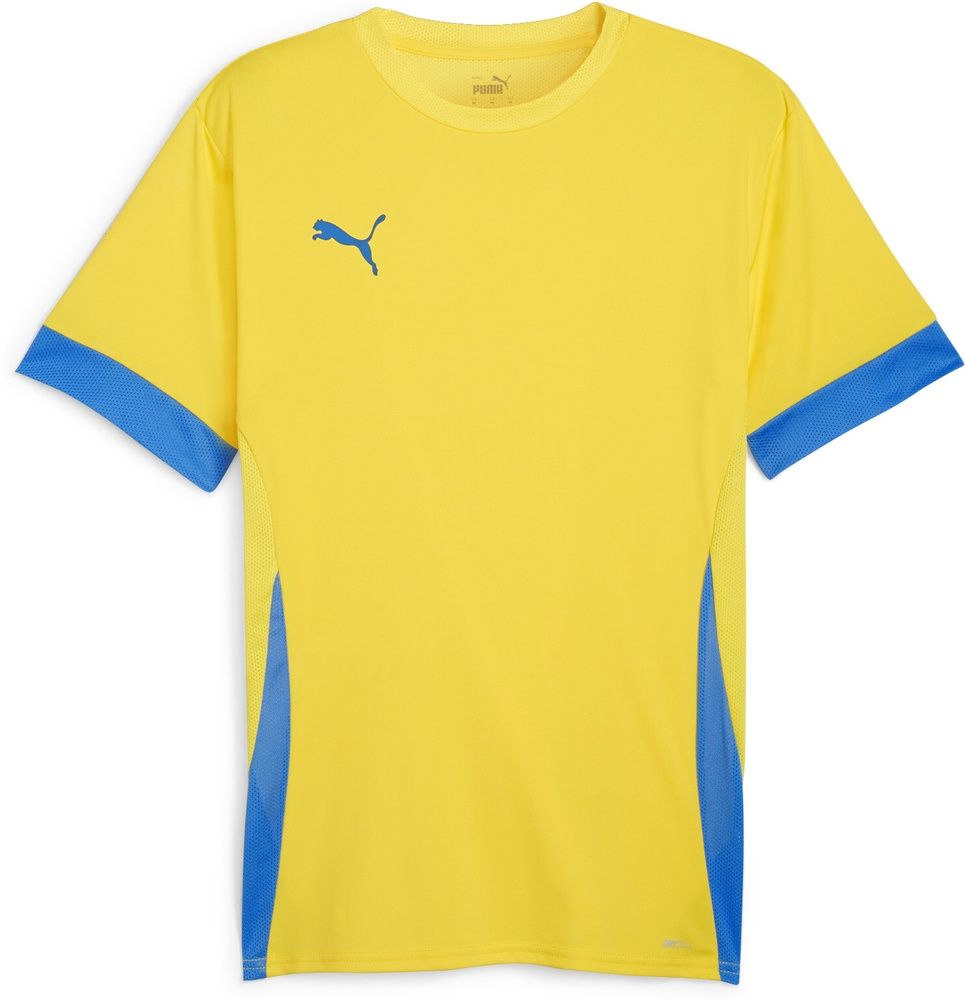 PumaTeamGoalMatchdayJersey705747FasterYellow-ElectricBlueLemonade-L