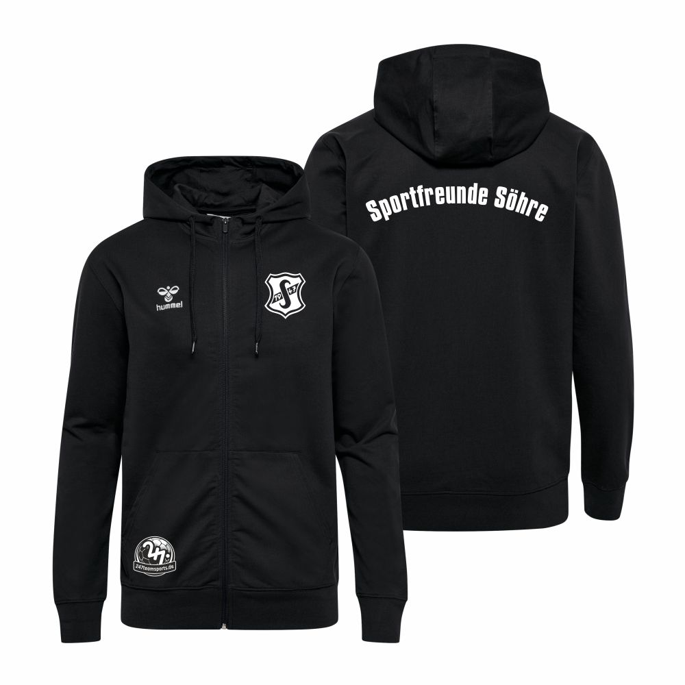 SportfreundeShreKinderHummelhmlGO20CottonZipHoodieKids224838