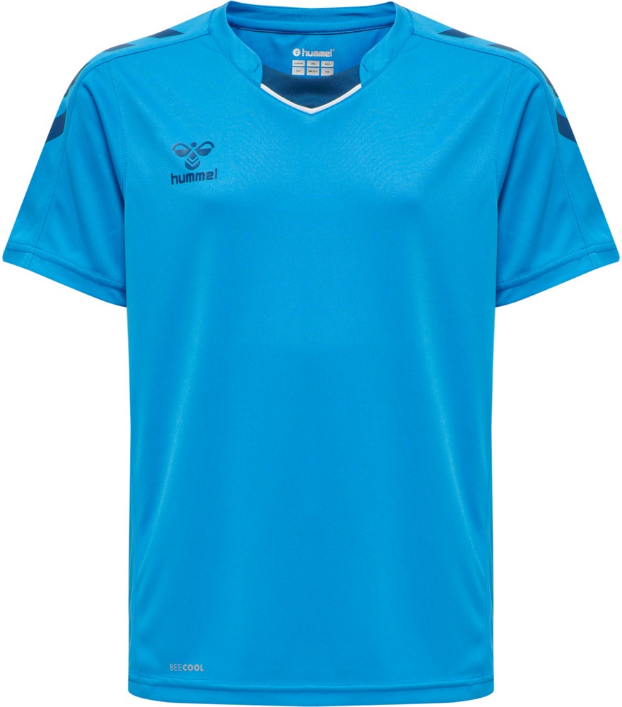 HummelKinderTrikotKurzarmHmlcoreXkPolyJerseySSKidsBlueDanube-116