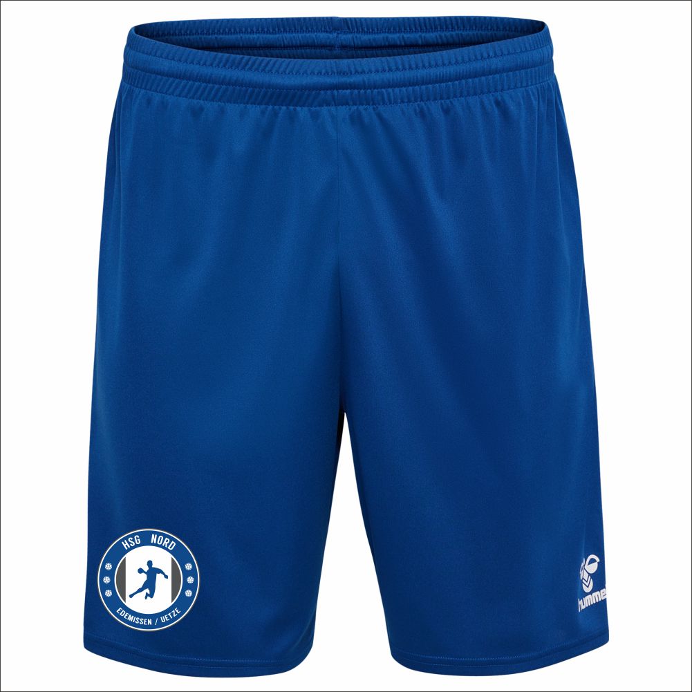 HSGNordEdemissenUetzeHummelhmlESSENTIALPolyShortsUnisexmitVereinslogo224543LTrueBlue-4XL