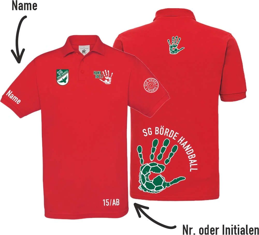 SGBrdeHandballPoloshirtUnisex52742Rot-XXL