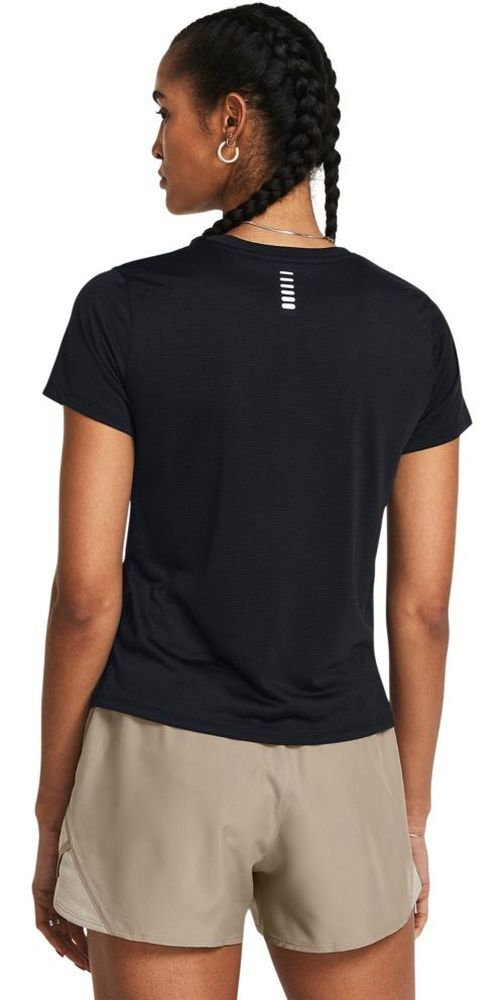 UnderArmourDamenT-ShirtUaLaunchShortsleeveBlack001-LUSLG