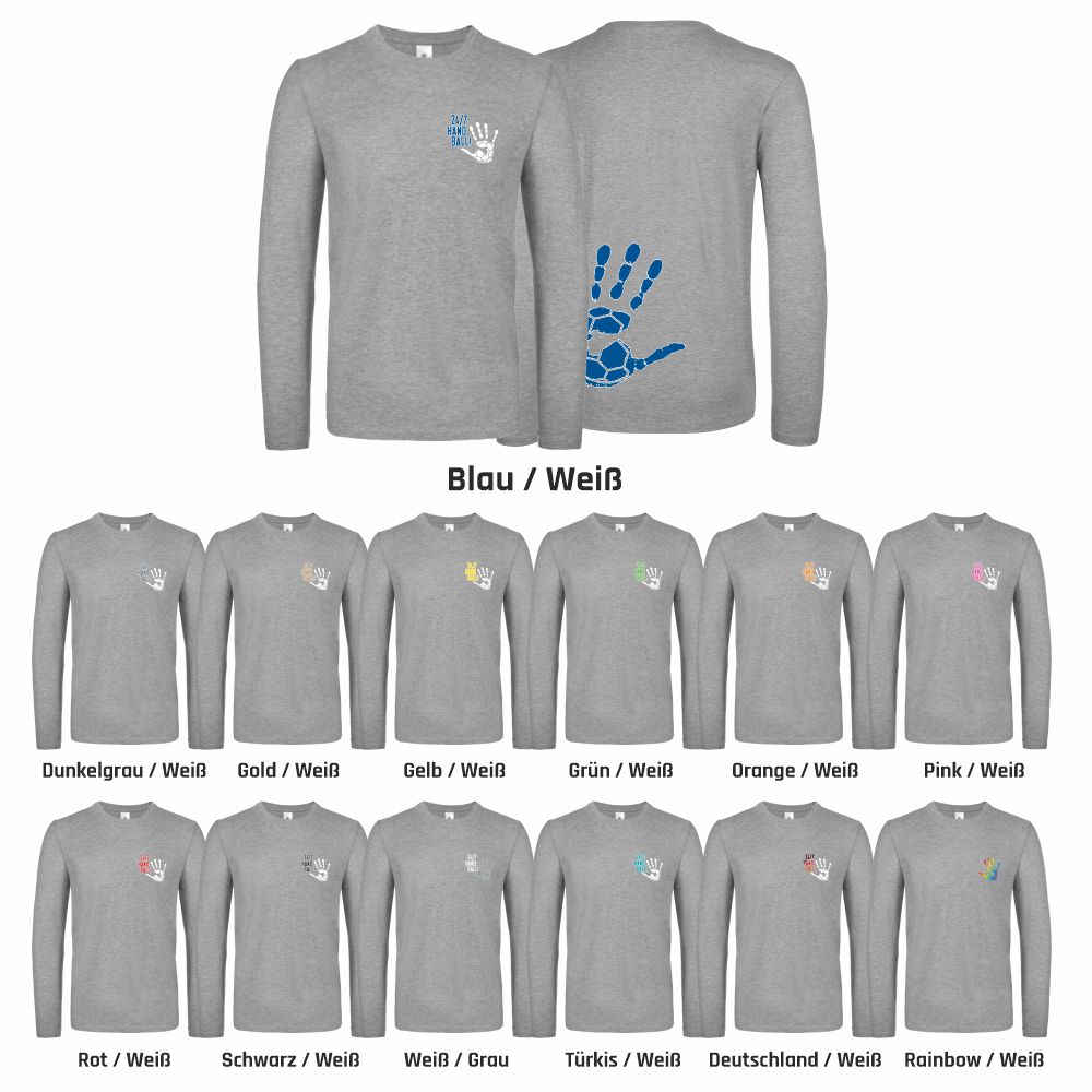 HandballCollectionLongsleeveTU05TSportGreyHeather-L