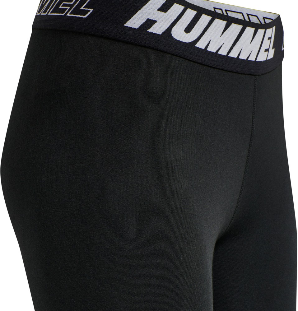 HummelDamenLeggingsHmlteMajaMidWaistCottonTightsBlack-L