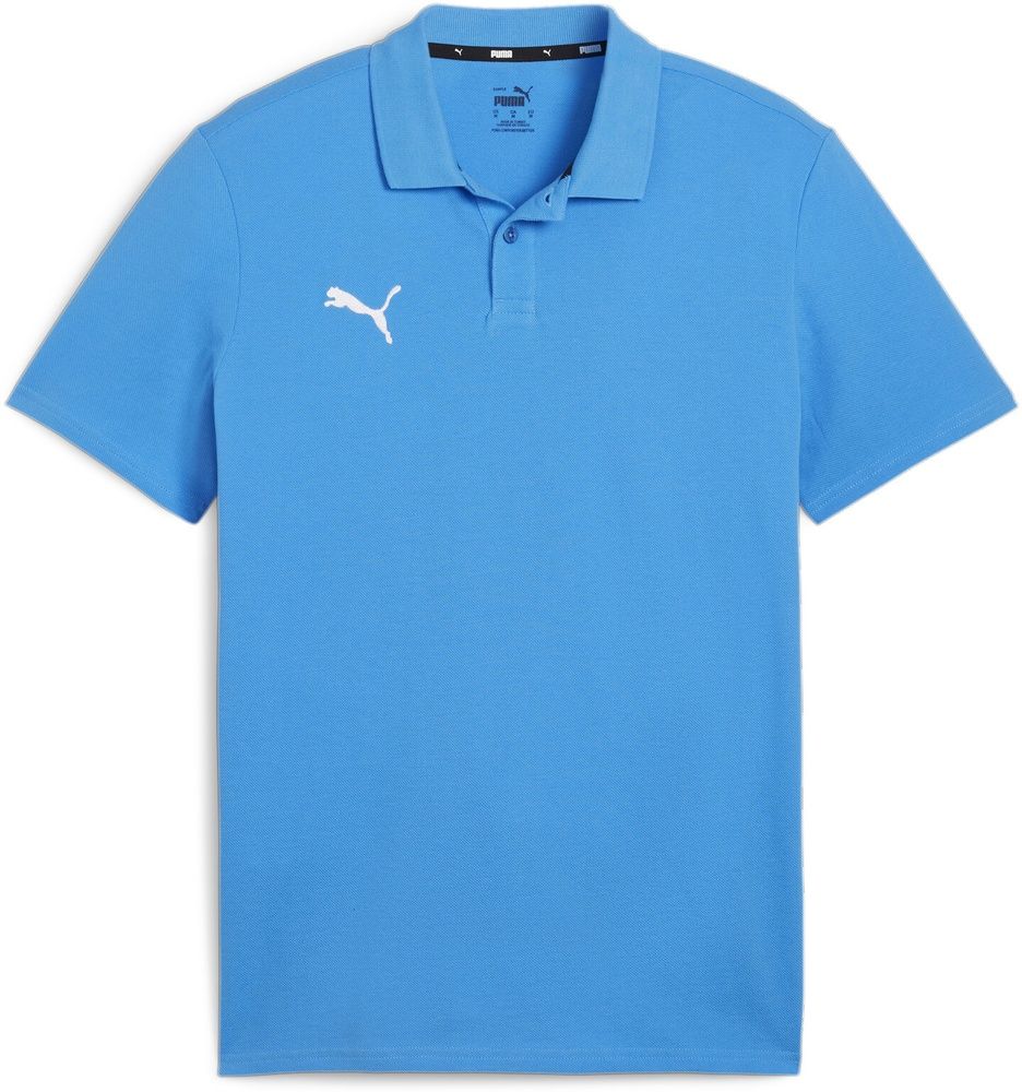 PumaPoloShirtTeamGoalCasuaLongsleevePolo658605IgniteBlue-PumaWhite-3XL