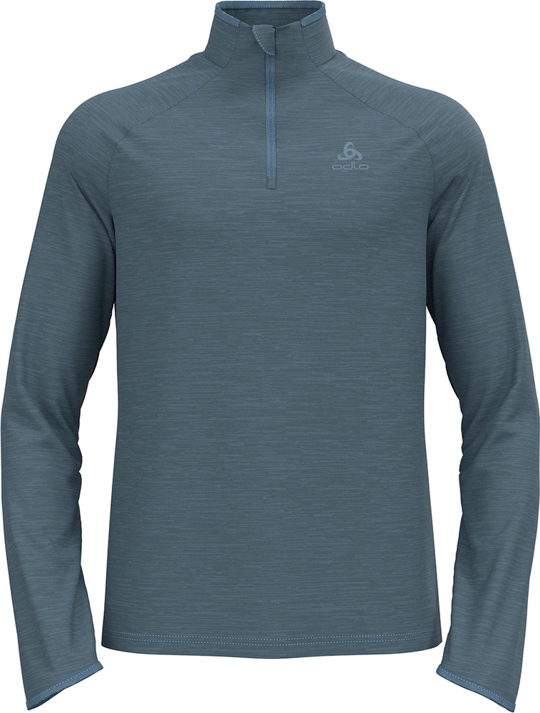 OdloMidLayer12ZipRunEasyWarm313262ProvincialBlueMelange-L