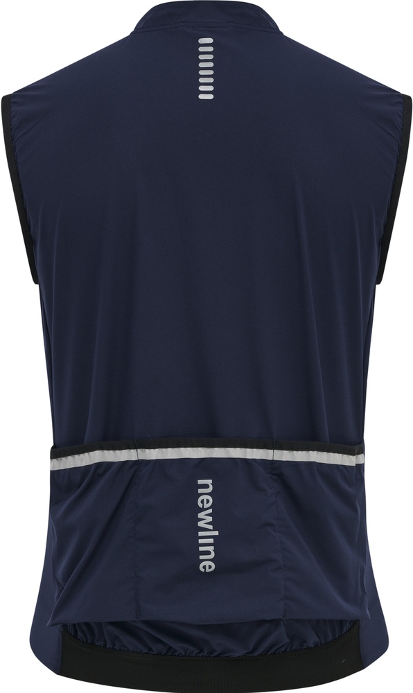 NewlineWindbreakerWestenMensCoreBikeGiletBlackIris-XXL