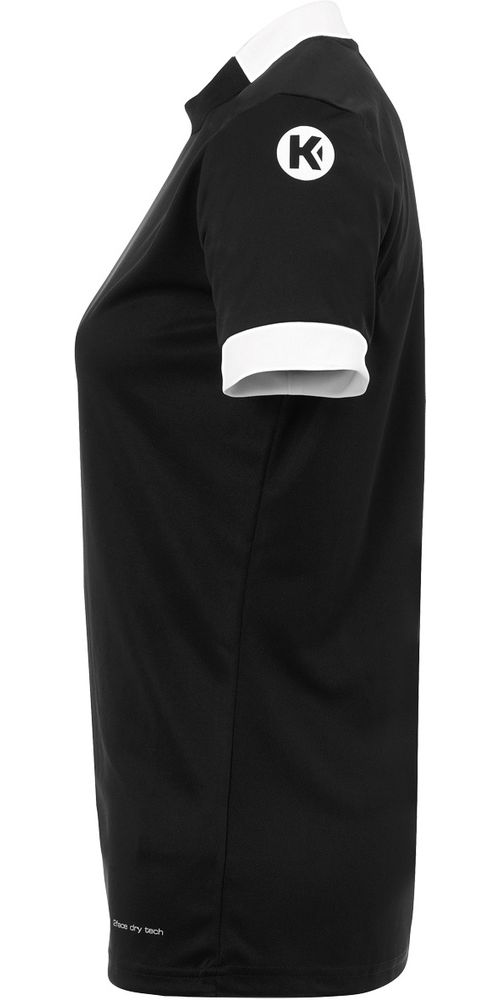 KempaDamenPlayerTrikotWomen2003621SchwarzWei-XS