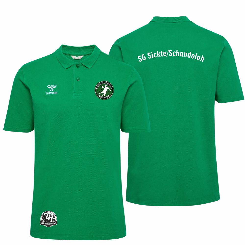 SGSickteSchandelahHummelhmlGO20CottonPoloUnisex224831JellyBean-L