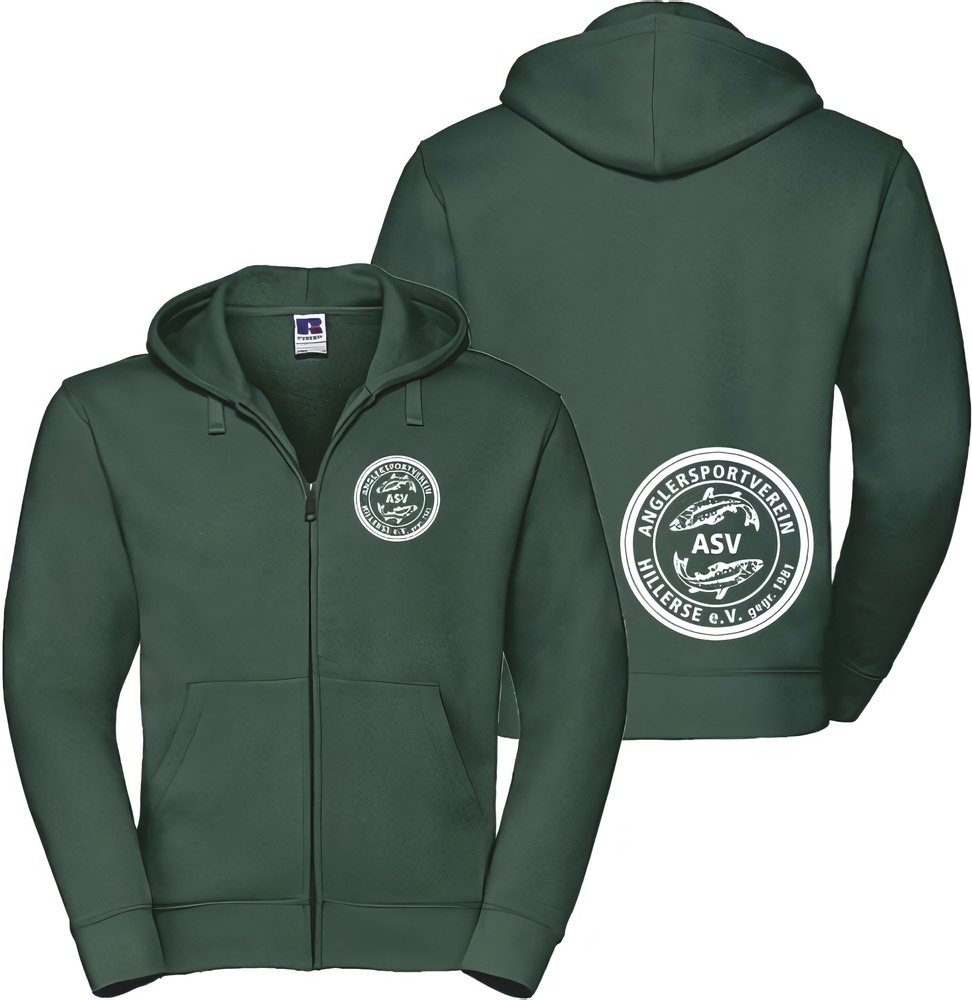 ASVHillerseSweatjackeUnisex26600BottleGreen-XXL
