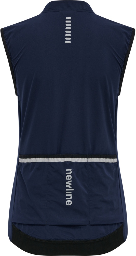 NewlineDamenWindbreakerWestenWomensCoreBikeGiletBlackIris-XXL