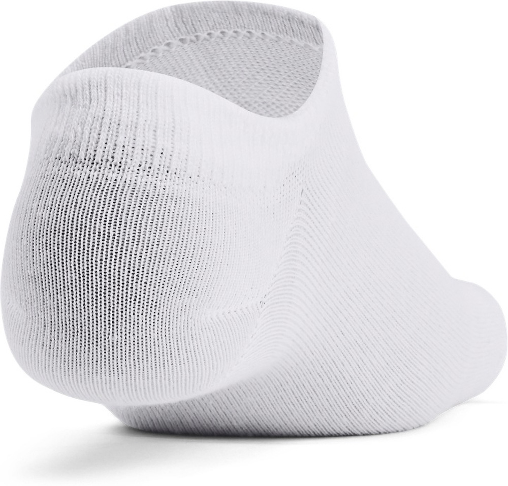UnderArmourSockenUaEssentialNoShow6PkWhite100-LUSLG