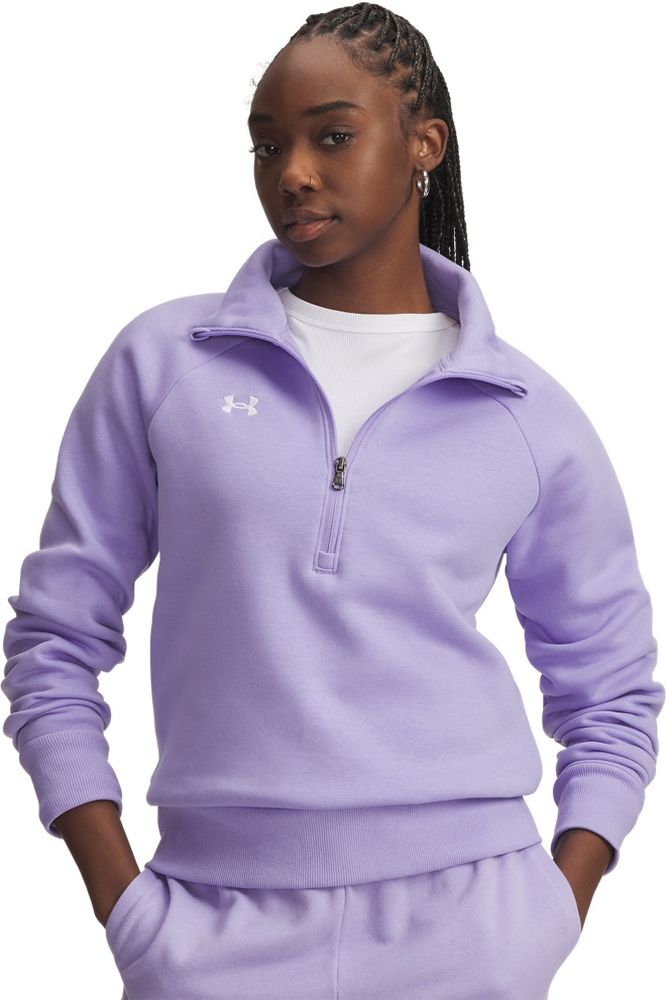 UnderArmourDamenSweatshirtRivalFleeceHalf-Zip1379492Purple538-4XL