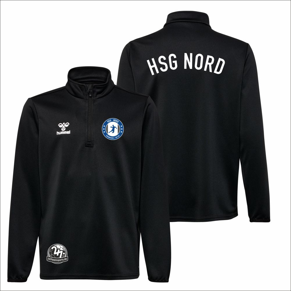 HSGNordEdemissenUetzeKinderHummelhmlESSENTIALPolyHalfZipSweatKids224546