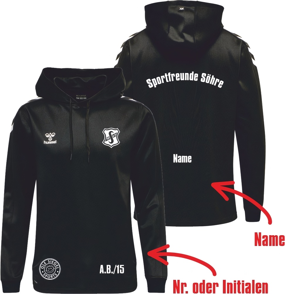 SportfreundeShreKinderHummelhmlCore20PolySweatHoodieKids230857