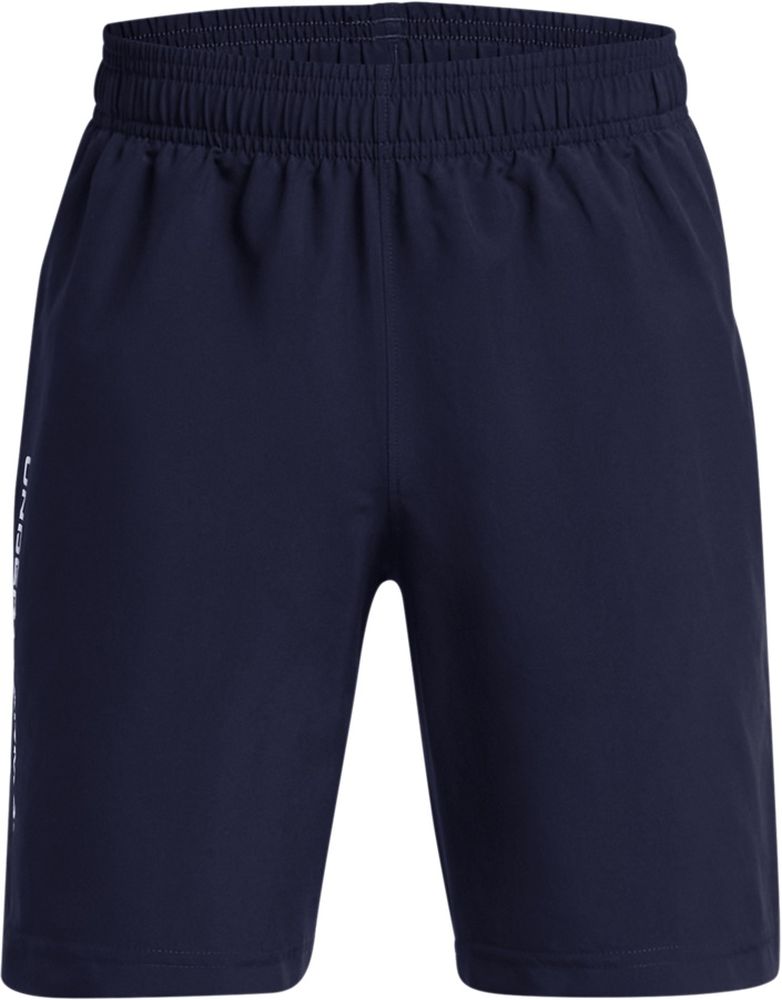UnderArmourKinderUaTechWovenWordmarkShortMidnightNavy410-LUSYLG